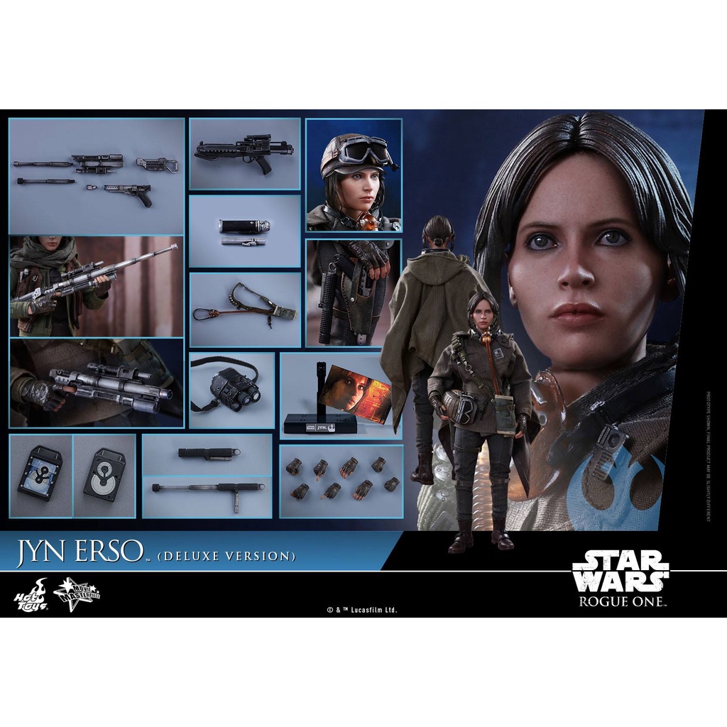 野獸國 Hot Toys MMS 星際大戰 琴 厄索 豪華版 Star Wars 非 MMS 蝦皮購物