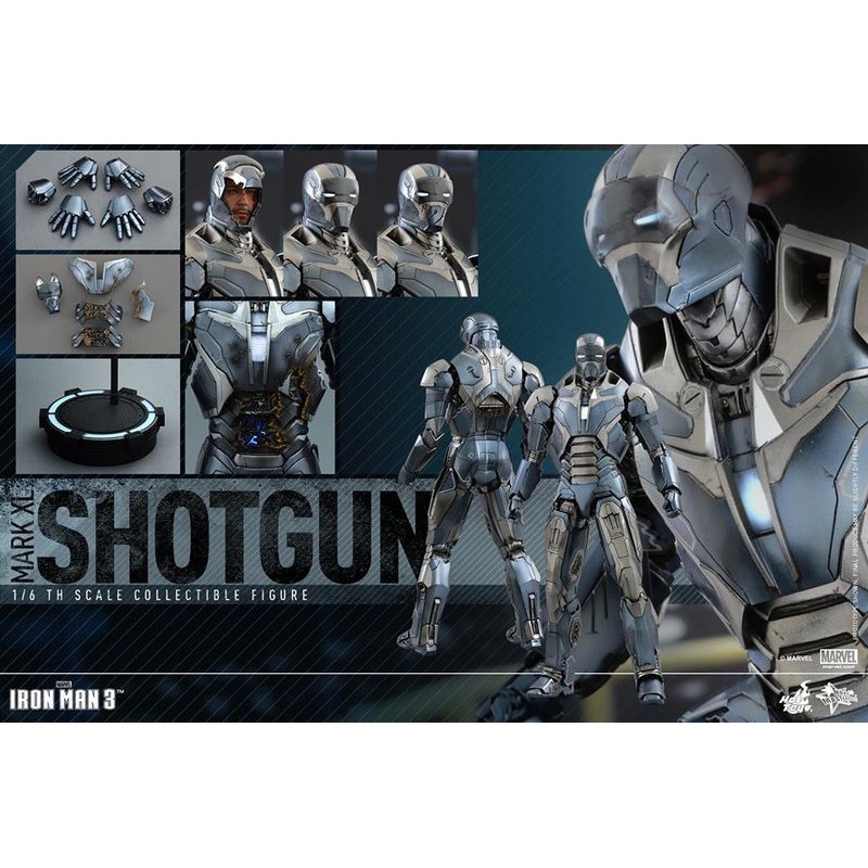 HOT TOYS MMS309 鋼鐵人 獵槍 MK40 蝦皮購物