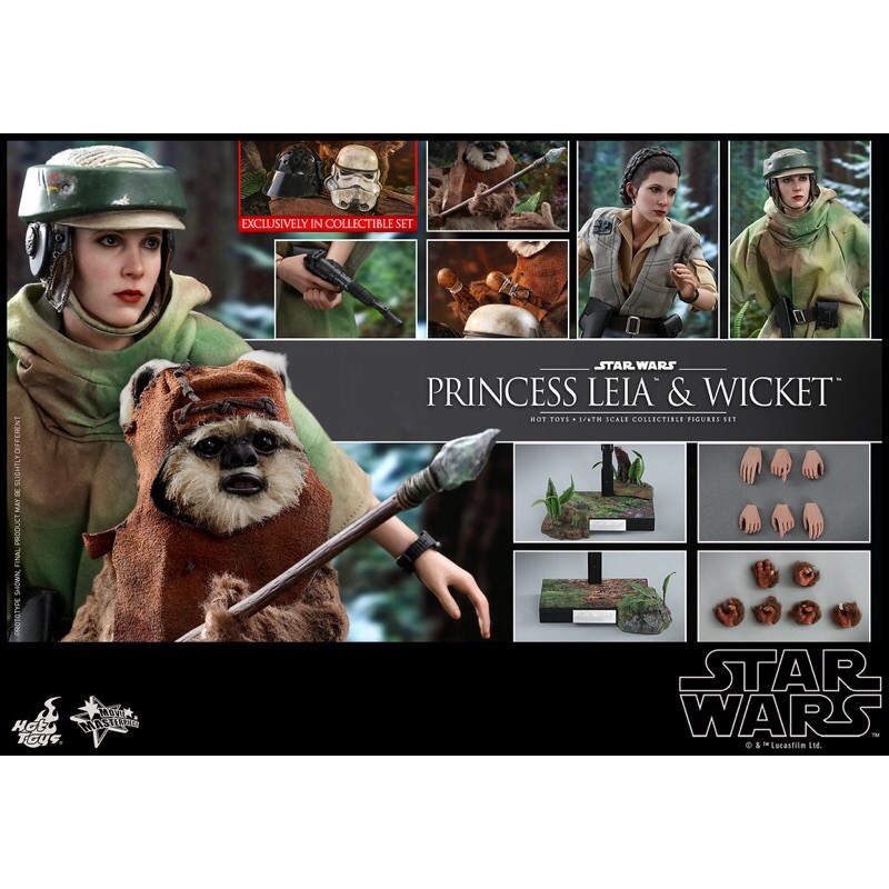 全新未拆 HOT TOYS MMS551 星際大戰 絕地大反攻 莉亞公主 恩多星裝 威奇特 非 鋼鐵人 美國隊長 蝦皮購物