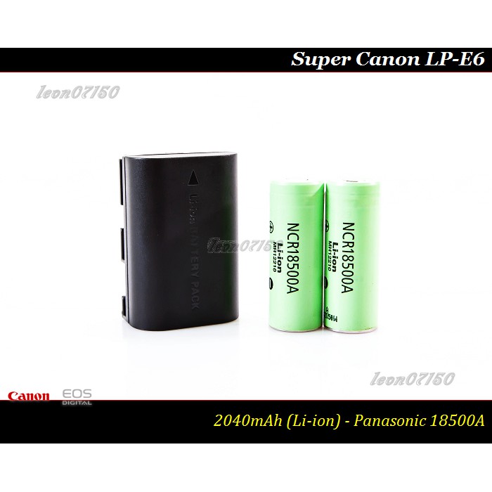 限量促銷Super LP E6 超越原廠 LP E6N 日本原裝 Panasonic 2040mAh 蝦皮購物