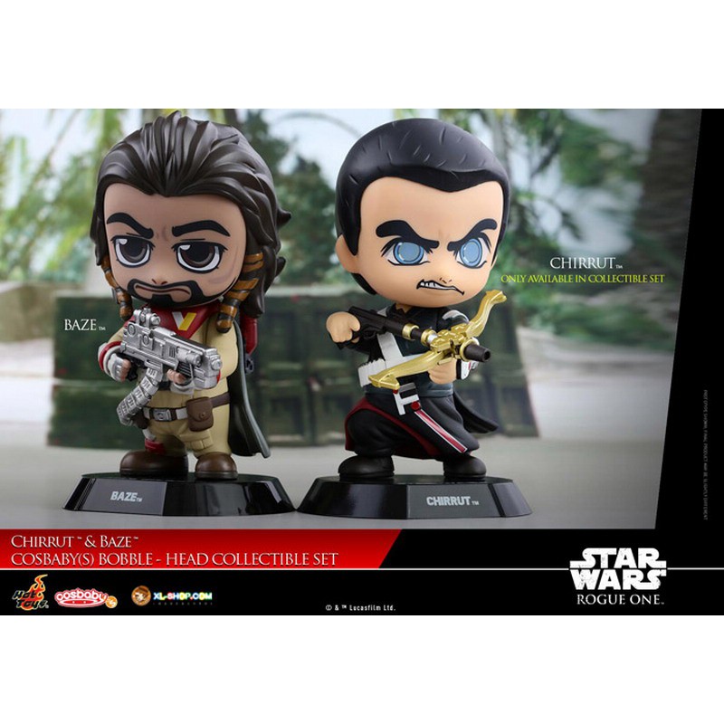 HOT TOYS COSBABY STAR WARS 星際大戰 BAZE CHIRRUT 蝦皮購物