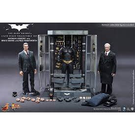 野獸國 Hot Toys MMS236 DC 黑暗騎士 蝙蝠俠 武器櫃 大全套 四入豪華套裝組 蝦皮購物