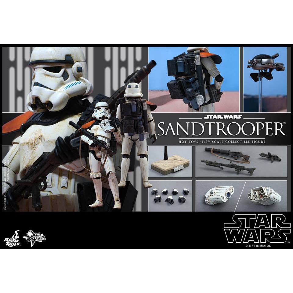 野獸國 Hot Toys MMS 星際大戰 星戰 Star Wars 沙漠暴風兵 風暴兵 非 MMS 蝦皮購物
