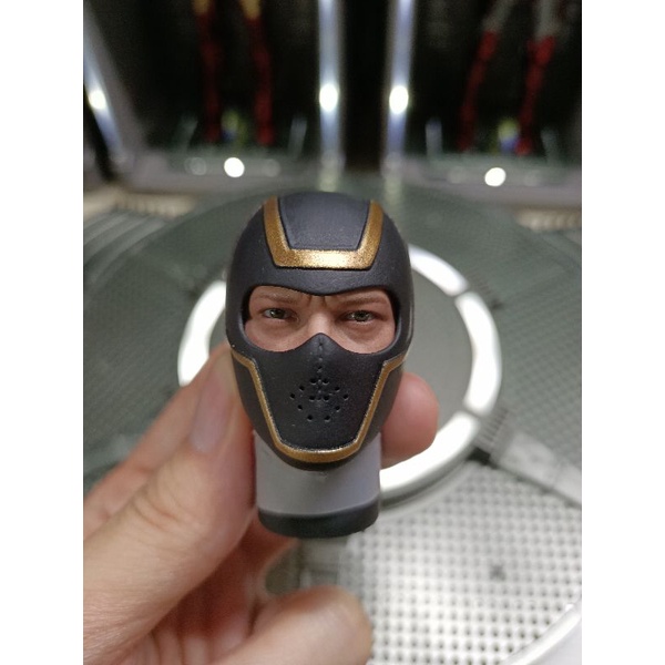 Hot Toys MMS532 鷹眼 浪人頭雕 蒙面頭雕 野獸國美國隊長 鋼鐵人 薩諾斯 雷神 黑寡婦 浩克 蜘蛛人 蝦皮購物