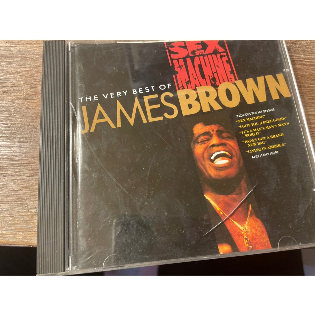 9 9新 ㄆ SEX MACHINE THE VERY BEST OF JAMES BROWN 蝦皮購物