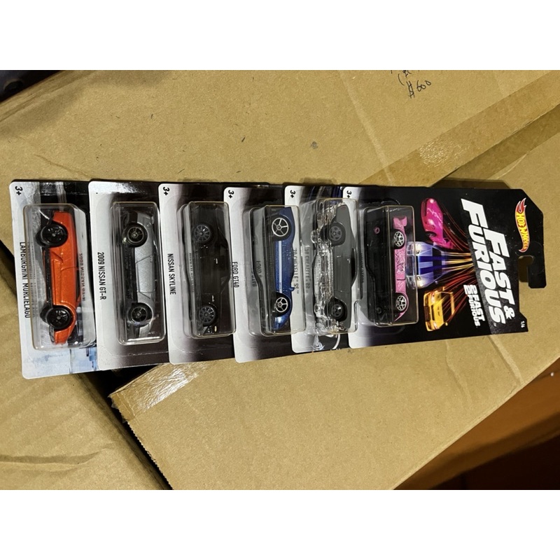 Hot Wheels 風火輪 玩命關頭 Fast Furious 合金車系列 入不拆賣 蝦皮購物