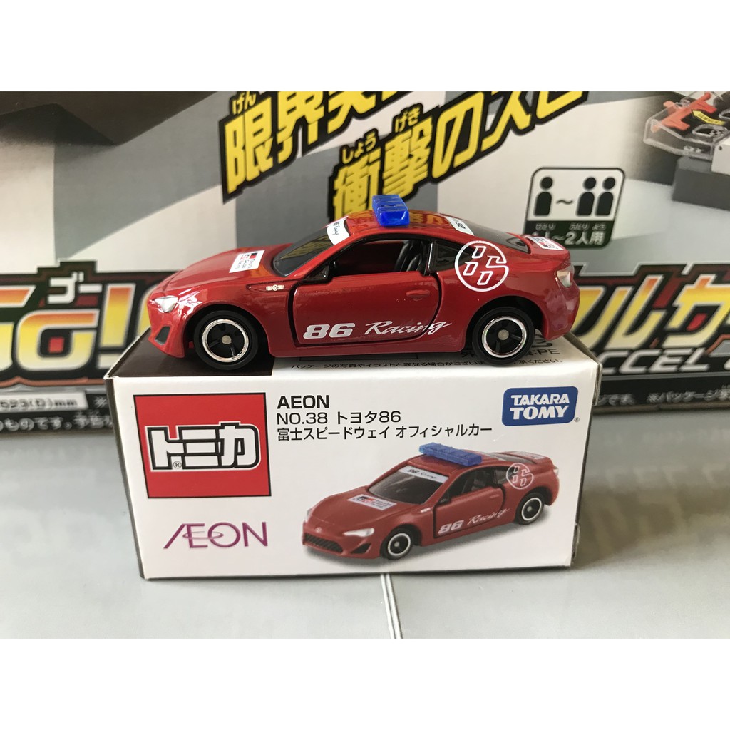 出清多美 Tomica 永旺 AEON Toyota 86 微白邊 蝦皮購物