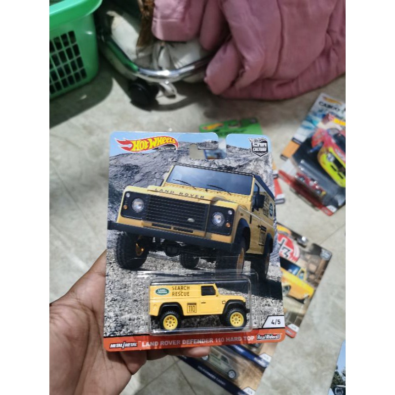 Hot Wheels Land Rover Defender 110 硬頂 HotWheels 越野 蝦皮購物