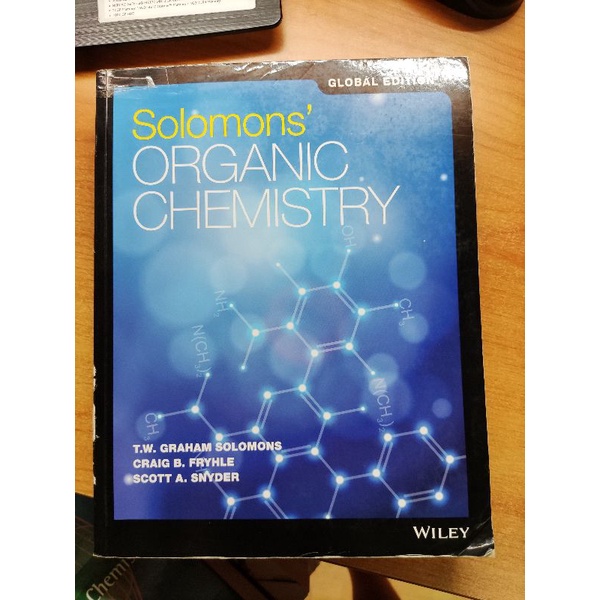 Solomons Organic Chemistry Global Edition