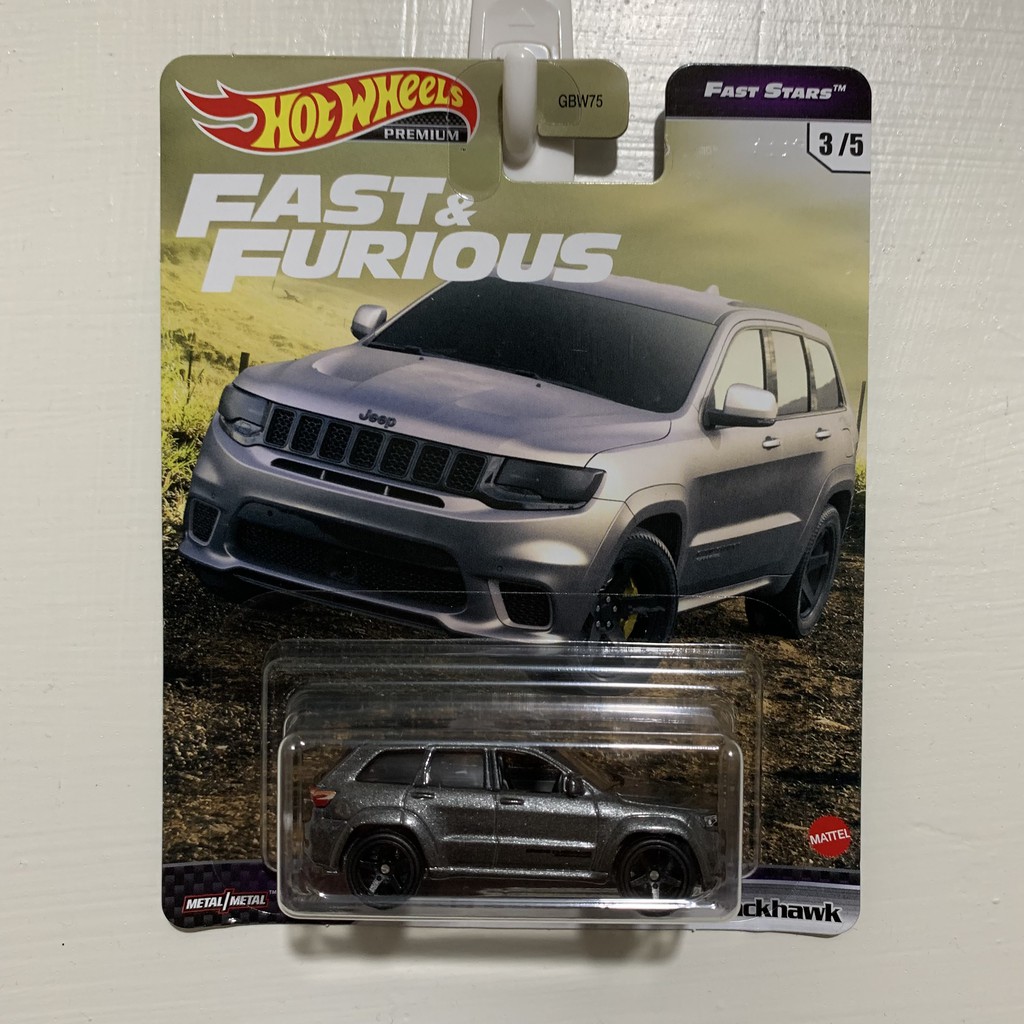 HOT WHEELS 風火輪 精裝車 PREMIUM 膠胎車 Jeep Grand Cherokee Trackhawk 蝦皮購物