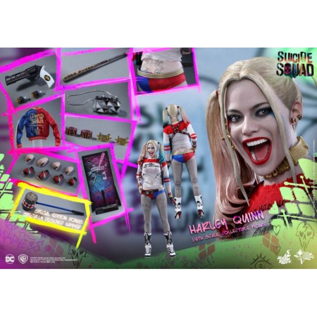 HOT TOYS mms 特別版 野獸國公司貨 自殺突擊隊 哈莉奎茵 小丑女 槌子 蝦皮購物