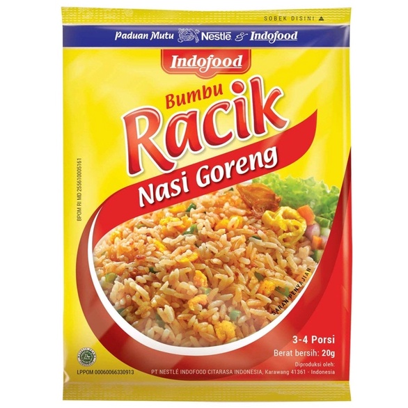 Toko Indo Yummy Indofood Bumbu Racik