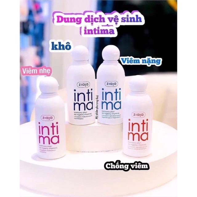 Intima ziaja Ba lan dung dịch vệ sinh 200ml 蝦皮購物