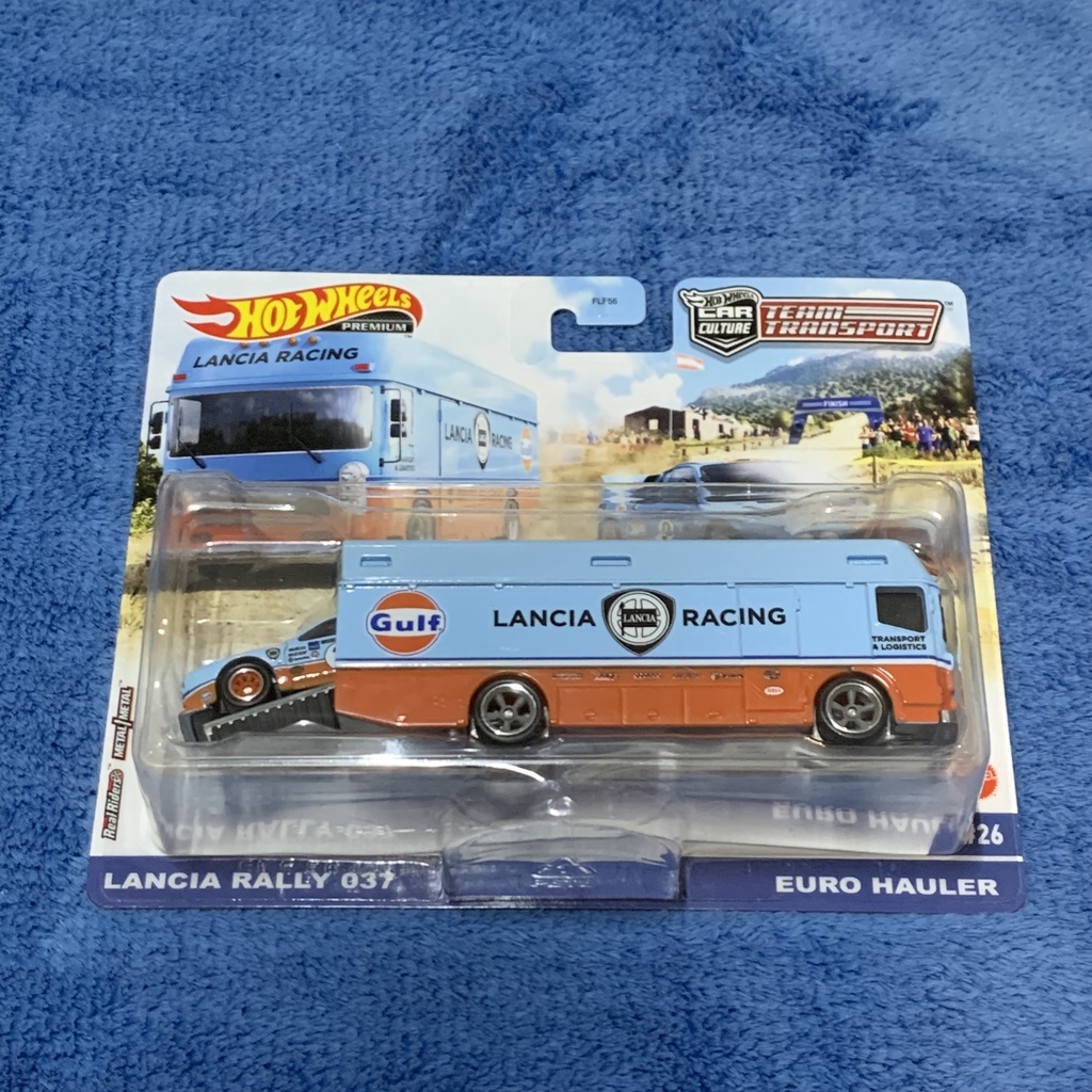 Hot Wheels 風火輪 Team transport Lancia Racing rally 037 GULF 蝦皮購物