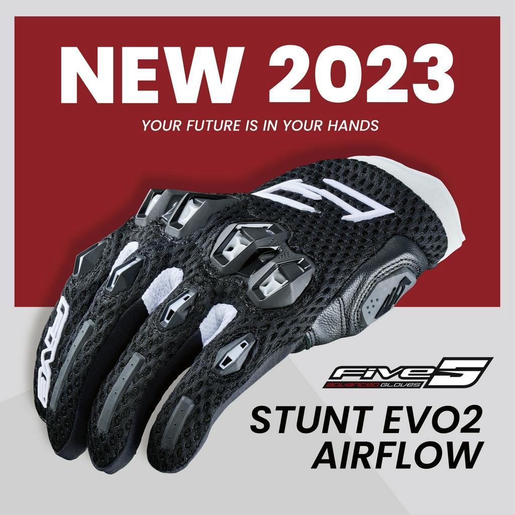 FIVE2023新款手套STUNT EVO 2 Air flow現場價3600Double Apex騎士裝備專賣店 蝦皮購物