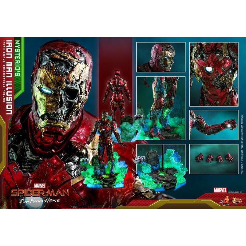野獸國 HOT TOYS MMS580 漫威 復仇者聯盟 蜘蛛人 離家日 鋼鐵人 幻象 非 MMS353 MMS608 蝦皮購物
