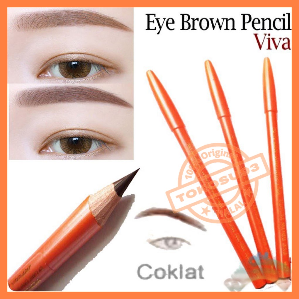 VIVA PENSIL ALIS EYE BROW PENCIL ORIGINAL RESMI 蝦皮購物