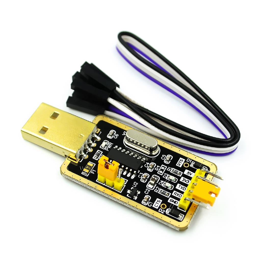 Ch340模塊代替pl2303 CH340G RS232轉TTL模塊升級USB轉串口九刷板用於arduino Diy套件 蝦皮購物