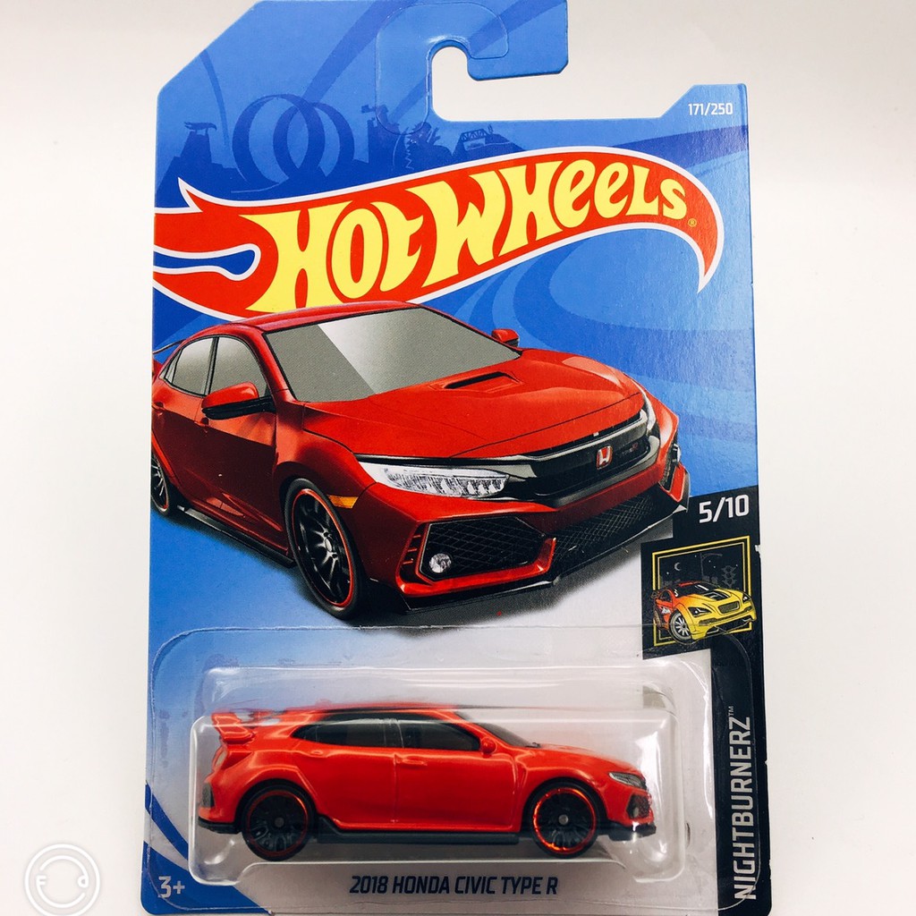 HOT WHEELS 1 64 風火輪 2018 HONDA CIVIC TYPE R 蝦皮購物