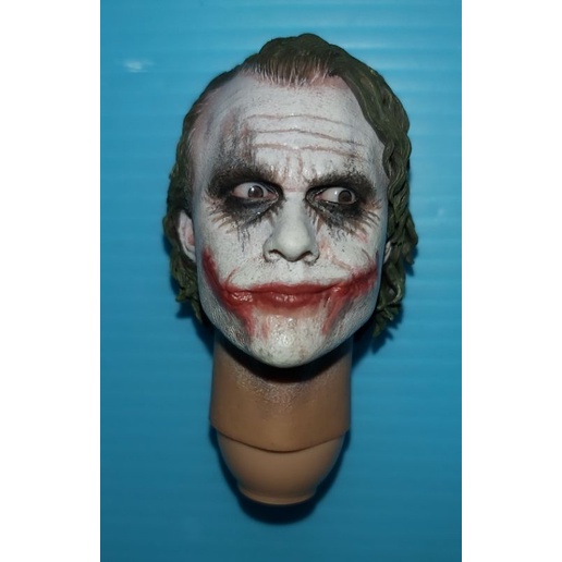 HOT TOYS DX11 JOKER 小丑 黑暗騎士 希斯萊傑 單售 可動眼頭雕 蝦皮購物