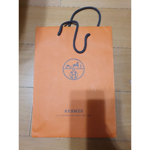 現貨 Hermes 愛馬仕 專櫃 紙袋 29218 公分 蝦皮購物