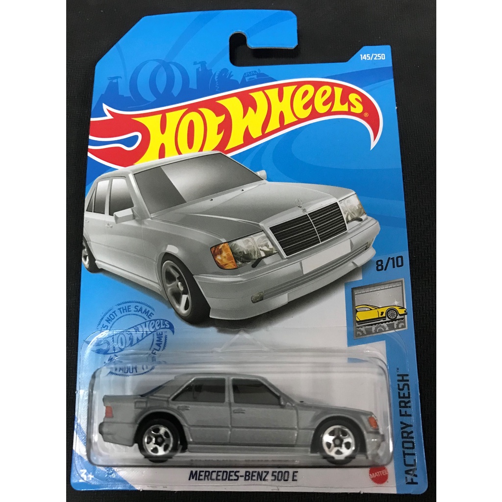 風火輪 hot wheels 賓士 mercedes benz 500 e 銀色 稀有 普卡 蝦皮購物