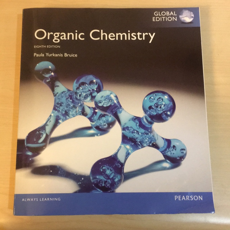 有機化學 Organic Chemistry Paula Yurkanis Bruice 8th edition 國際版 蝦皮購物