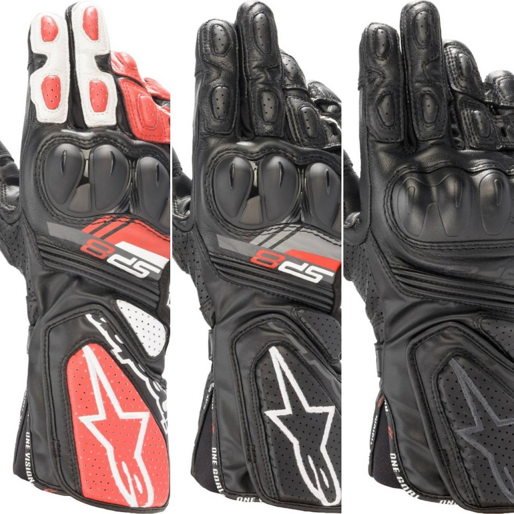 鼎泰安全帽 Alpinestars SP 8 V3 防摔手套 皮革長版手套 賽道 觸控 四季 A星 SP8 V3 蝦皮購物