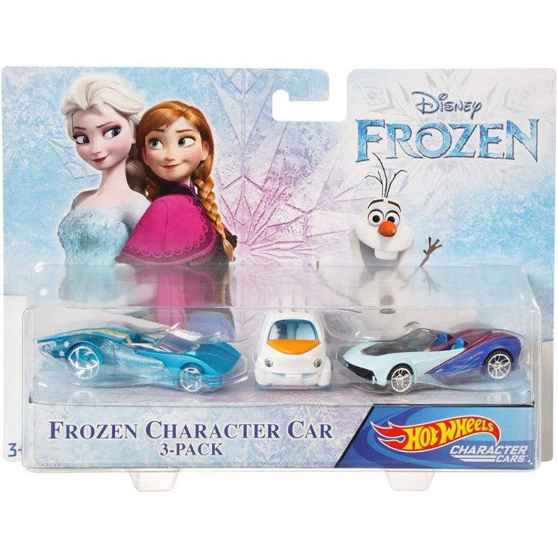 全新 玩具反斗城 免運 原價 Hot Wheels 風火輪小汽車 冰雪奇緣 入套組 艾莎 女王 安娜 公主 雪 蝦皮購物