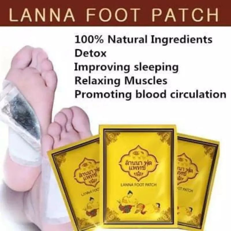 Lanna Foot Patch Koyo Detox Thailand