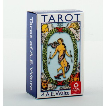 Tarot Of A E Waite Blue Mini Edition