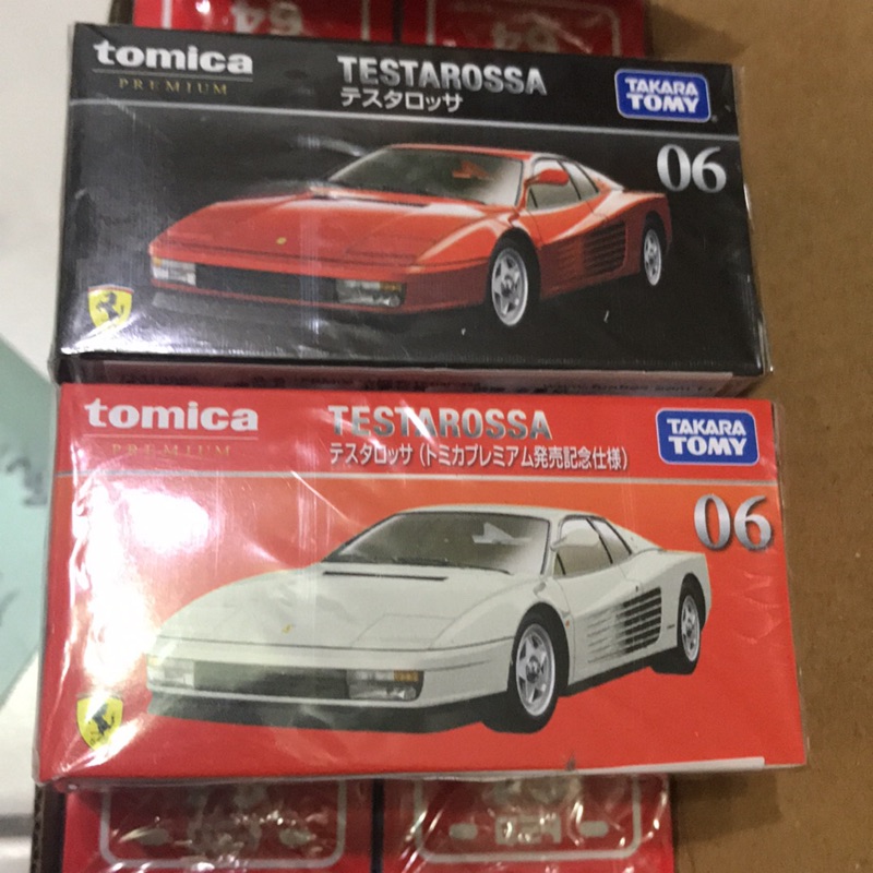 兩津車庫TOMICA 多美 PREMIUM 06 TESTAROSSA FERRARI 兩台一組 蝦皮購物