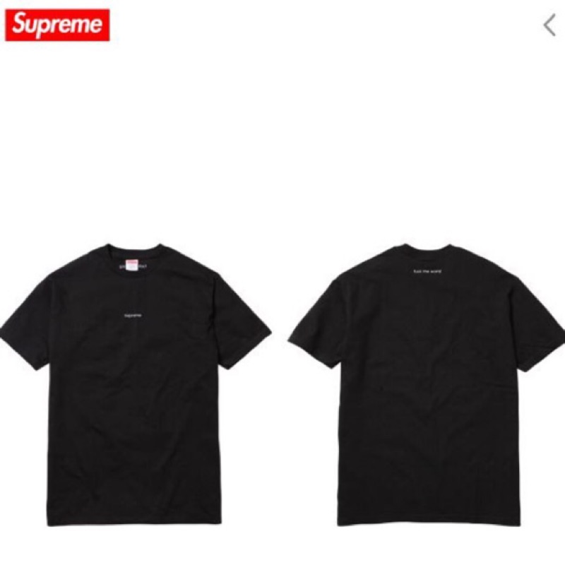 現貨Supreme ftw fuck the world 黑 L 蝦皮購物