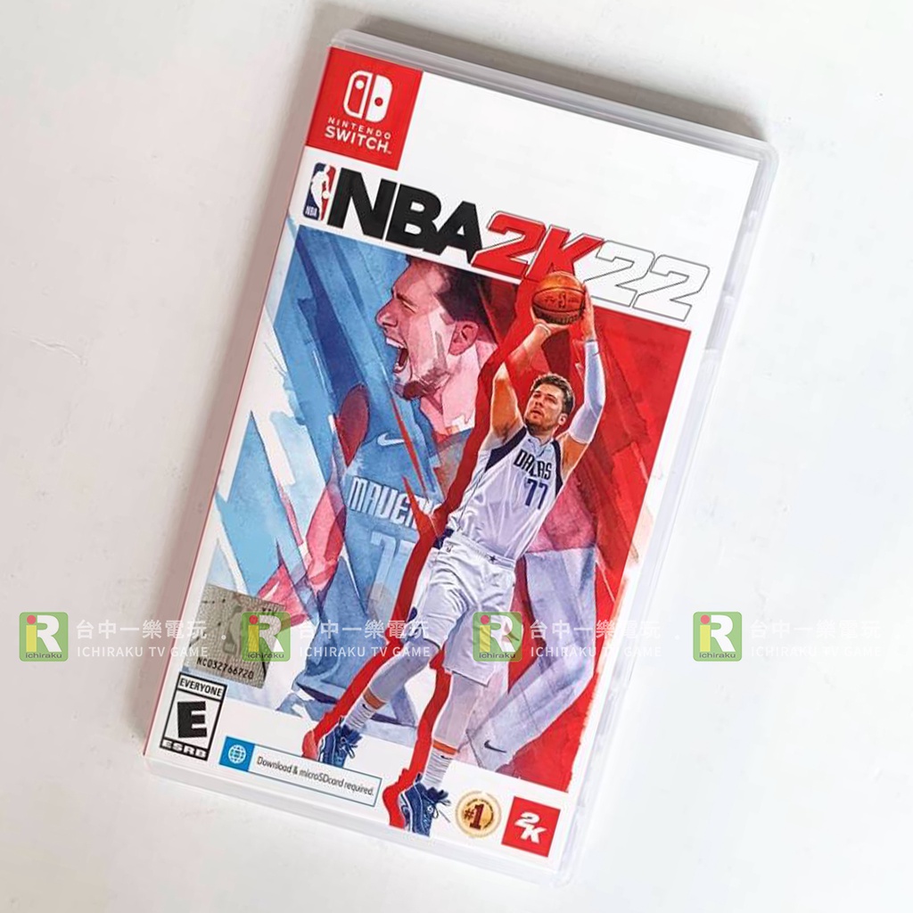 優質二手電玩A級品 NS 任天堂 Switch NBA 2K22 美中版 中文版 職籃 籃球 運動一樂電玩 蝦皮購物