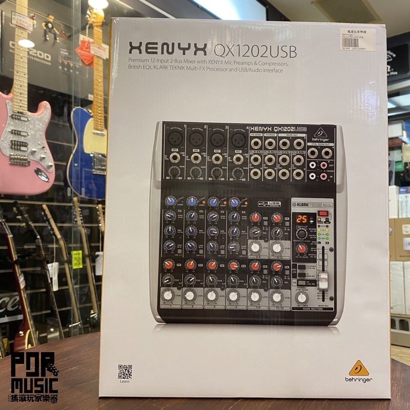 Behringer Xenyx Qx Usb Mixer