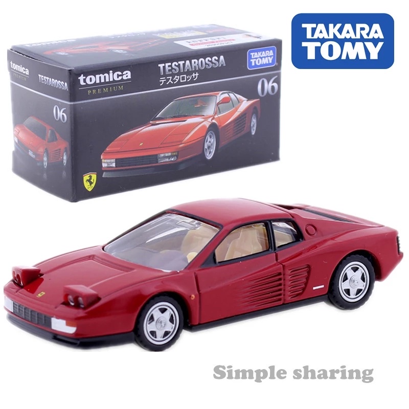 現貨 多美TOMICA PREMIUM PRM6 Ferrari TESTAROSSA 蝦皮購物