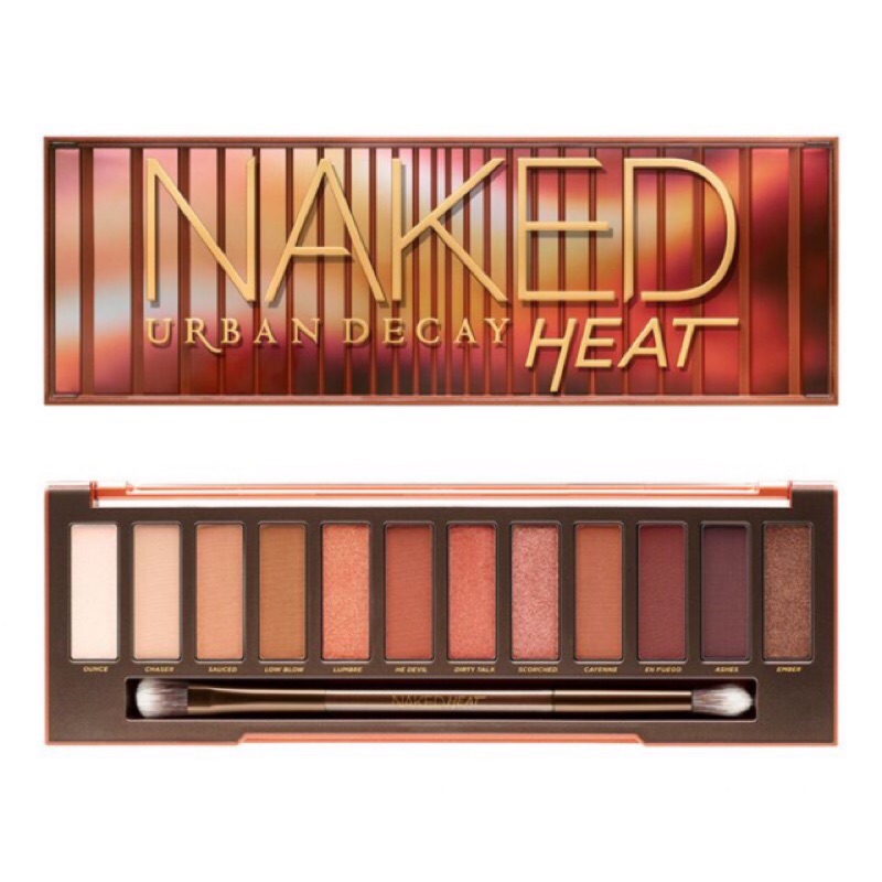 Urban decay 眼影盤 Naked Heat 蝦皮購物