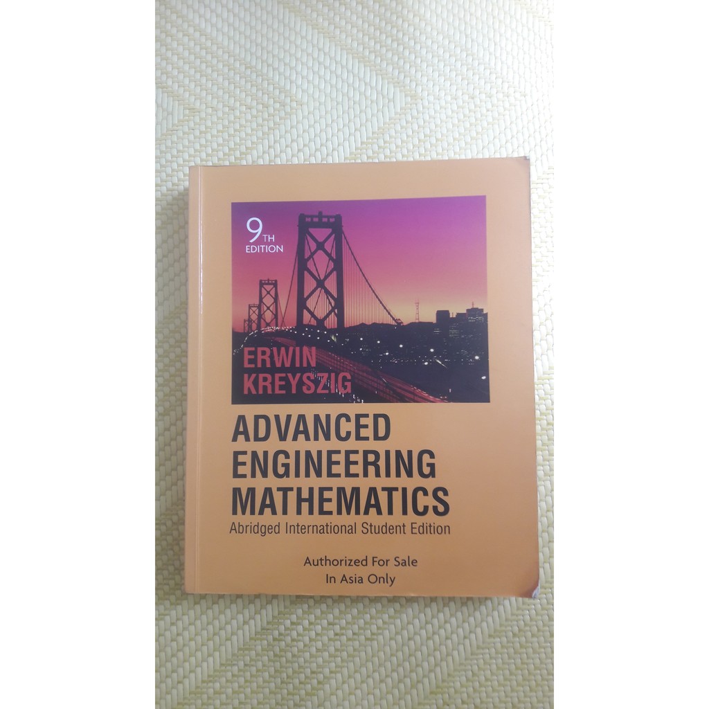 ADVANCED ENGINEERING MATHEMATICS 工程數學 原文 蝦皮購物