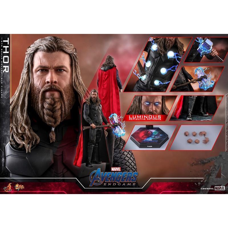 野獸國 HOT TOYS MMS557 復仇者聯盟終局之戰 雷神索爾 現貨 蝦皮購物