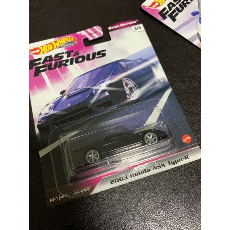 hot wheels 風火輪 fast furious 玩命關頭 Honda nsx type R 蝦皮購物