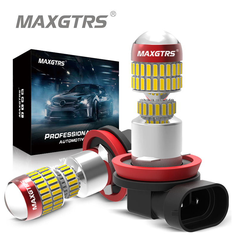 Maxgtrs 2x H8 H11 9005 9006 HB3 HB4 H16 78 SMD 4014 芯片汽車 LED 蝦皮購物