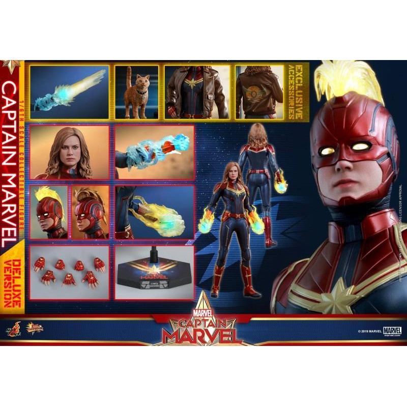 現貨 HOT TOYS MMS522 驚奇隊長 驚奇隊長 豪華版 蝦皮購物
