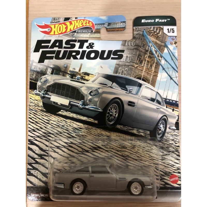 HOT WHEELS 風火輪 FAST FURIOUS 玩命關頭 膠胎 Aston Martin DB5 蝦皮購物