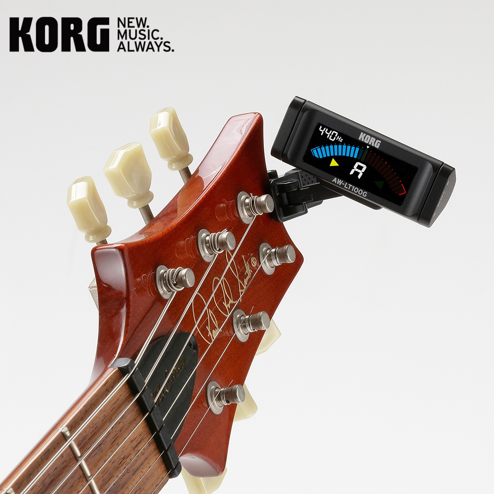 KORG AW LT100B G貝斯吉他用 夾式調音器 穎凱公司貨 蝦皮購物