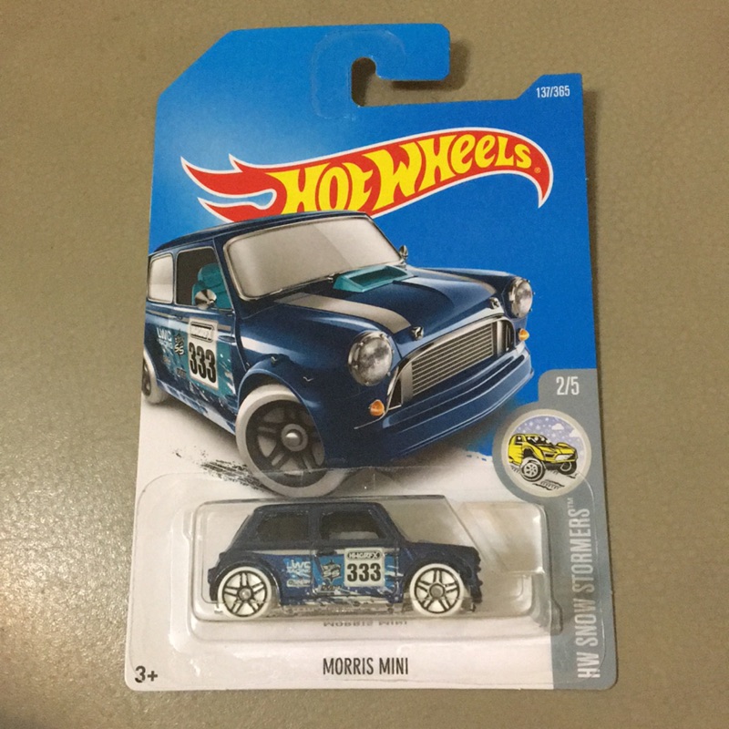Hot Wheels 風火輪 MORRIS MINI 藍 蝦皮購物