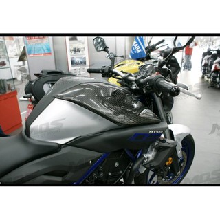 93 MOTO MOS Yamaha MT 03 MT03 15 19年 貼片式 卡夢 碳纖維 油箱前側蓋 CF 蝦皮購物