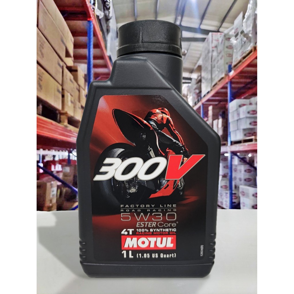 油工廠MOTUL 300V FACTORY LINE Road Racing 5w 30 5W30 頂級多元酯全合成 蝦皮購物