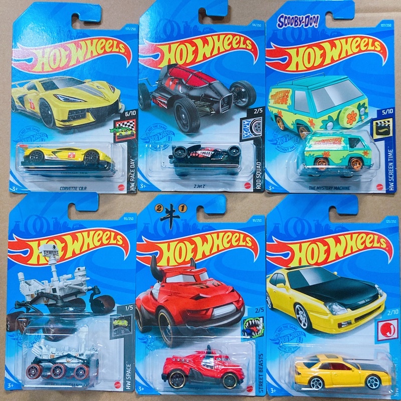 Hot wheels風火輪小車火柴盒CORVETTE C RNASA 毅力號 Honda PRELUDE 蝦皮購物