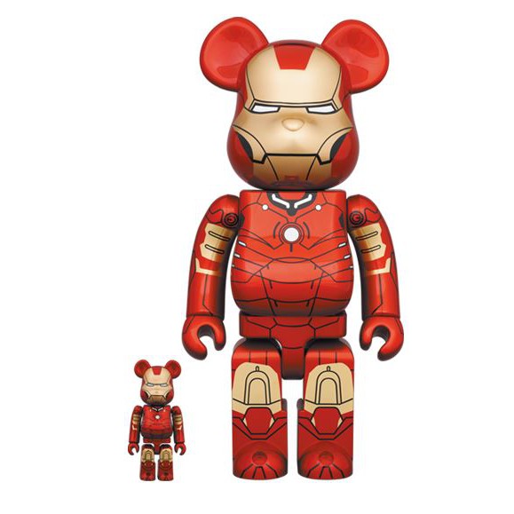 Be Rbrick Bearbrick Iron Man Mark Iii