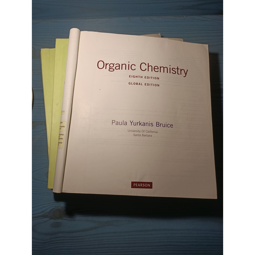 有機化學 Organic Chemistry Paula Yurkanis Bruice 8th edition 國際版 蝦皮購物